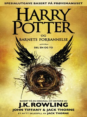 cover image of Harry Potter og Barnets forbannelse Del en og to